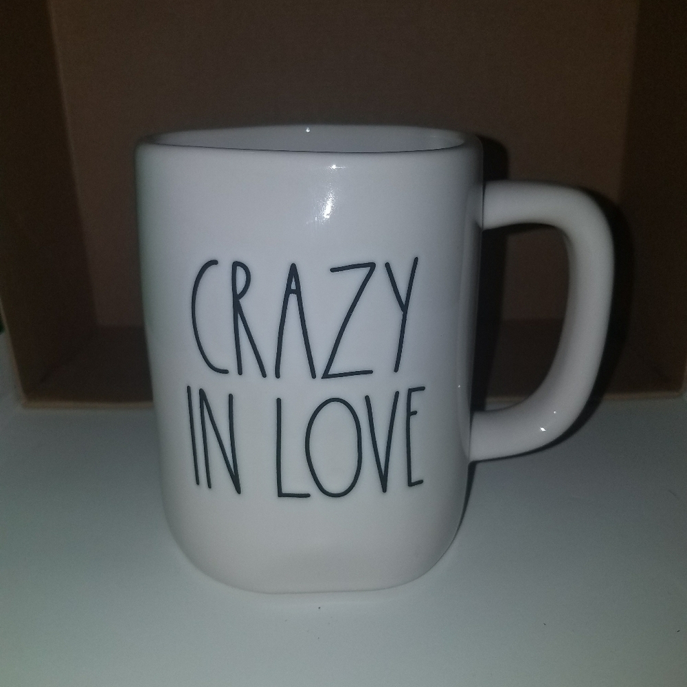 💥2 for💥 30 Rae Dunn "crazy in love" mug